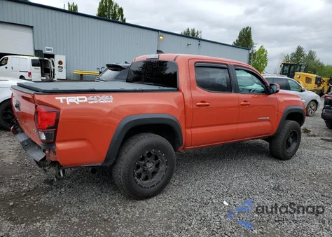 2018 Toyota Tacoma Double Cab z USA, uszkodzony, nr VIN 3TMCZ5ANXJM150156